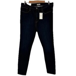 Judy Blue Womens Skinny Dark Wash‎ Jeans 3XL Classic Comfort Stretch Made in USA